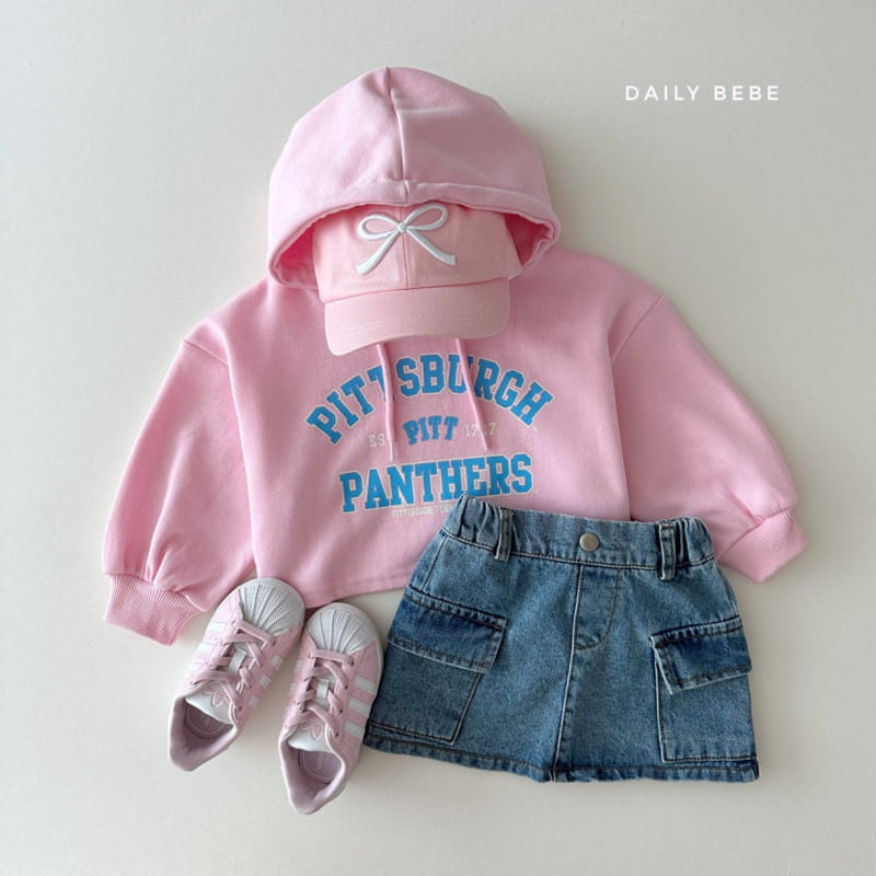 Daily Bebe - Korean Children Fashion - #stylishchildhood - Pittsburgher Hoody Tee - 5