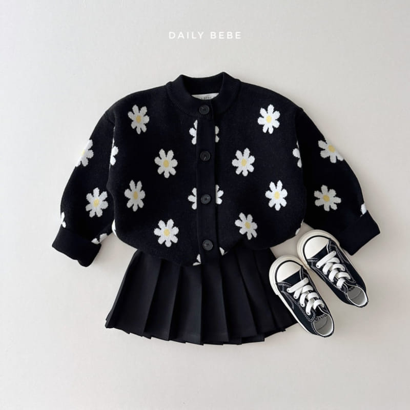 Daily Bebe - Korean Children Fashion - #todddlerfashion - Daisy Cardigan - 9