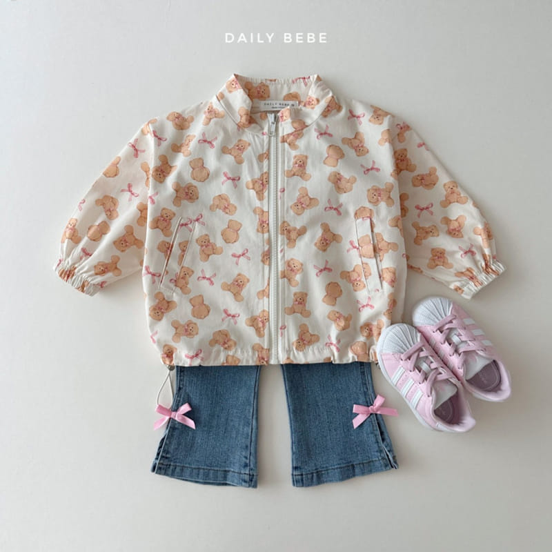 Daily Bebe - Korean Children Fashion - #todddlerfashion - Pattern Windbreak - 7