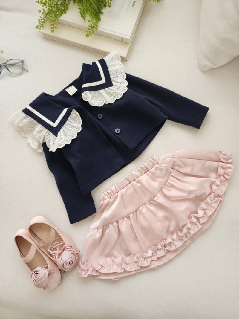 Dalla - Korean Children Fashion - #Kfashion4kids - Romantic Sailor Jacket - 5