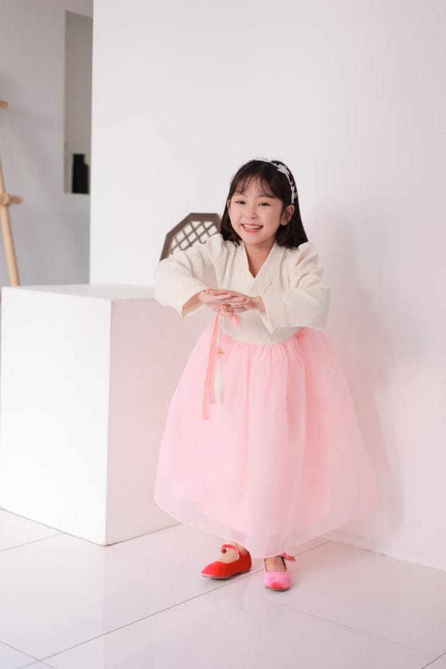 Dalla - Korean Children Fashion - #Kfashion4kids - Party Day Girl Hanbok - 2