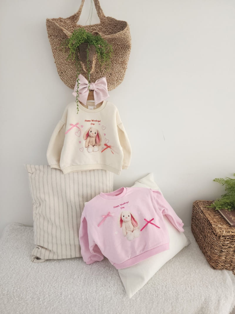 Dalla - Korean Children Fashion - #childofig - Happy Rabbit Sweatshirt