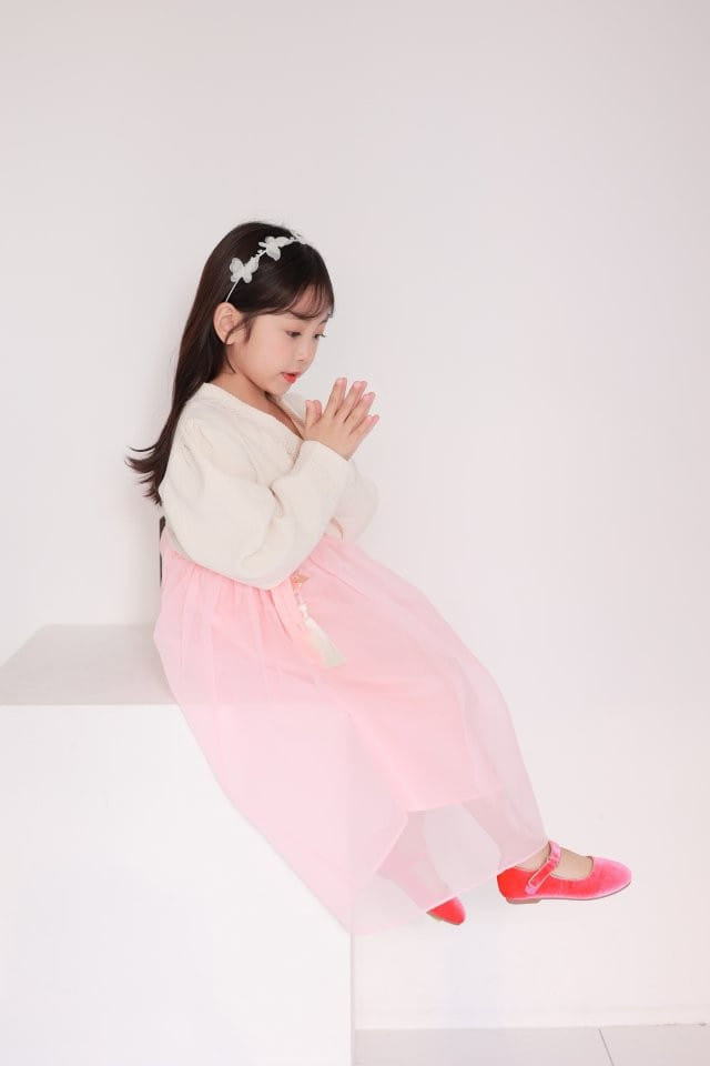 Dalla - Korean Children Fashion - #designkidswear - Party Day Girl Hanbok - 10