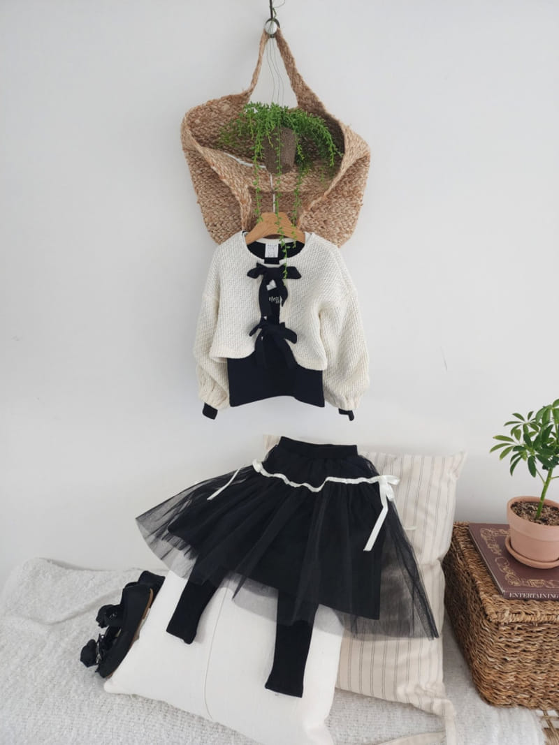 Dalla - Korean Children Fashion - #discoveringself - Bling Sha Skirt Leggings - 11