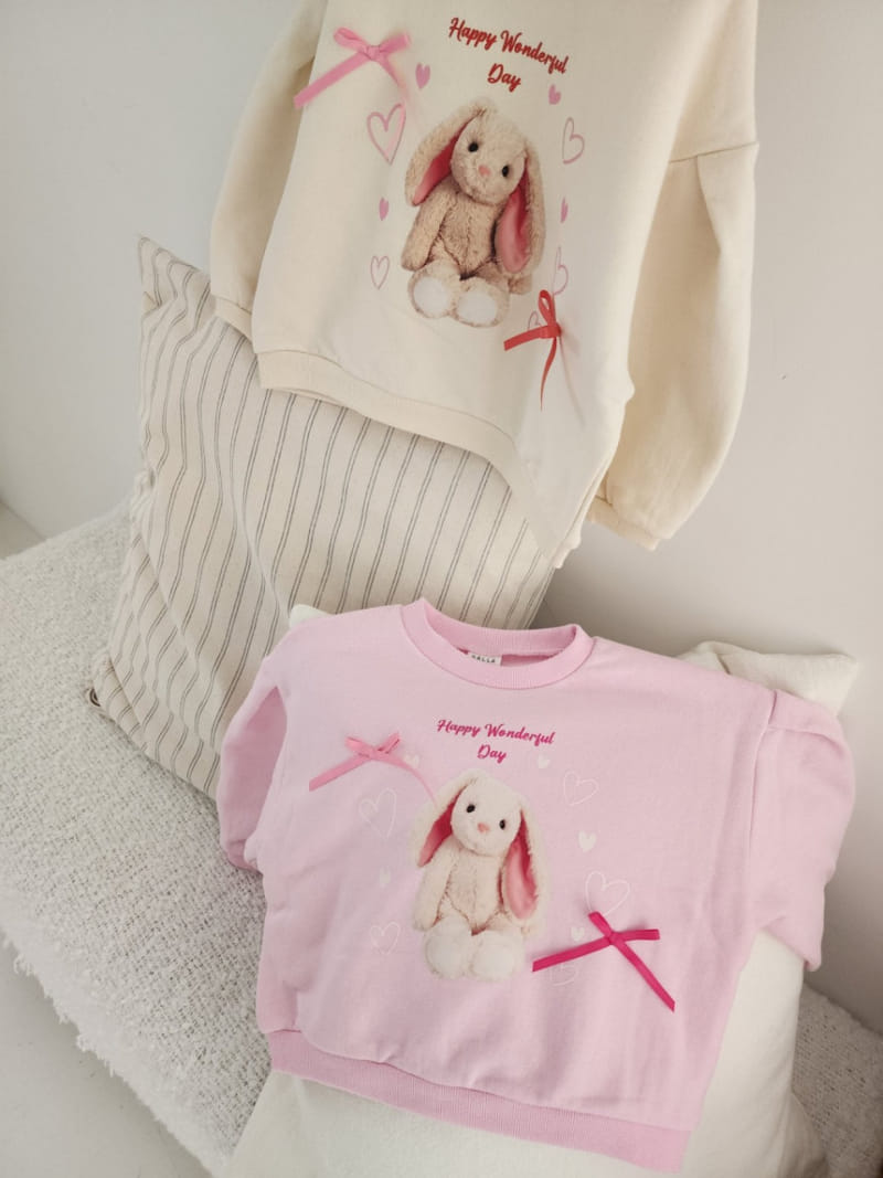 Dalla - Korean Children Fashion - #kidsstore - Happy Rabbit Sweatshirt - 7