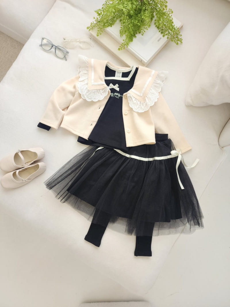 Dalla - Korean Children Fashion - #kidsstore - Square Tee - 5