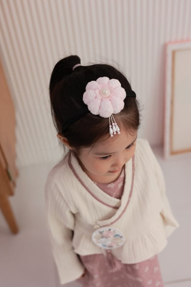 Dalla - Korean Children Fashion - #kidsstore - Hanbok Pumpkin Hair Band