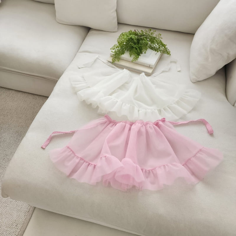 Dalla - Korean Children Fashion - #kidzfashiontrend - Cotton Candy Apron - 2