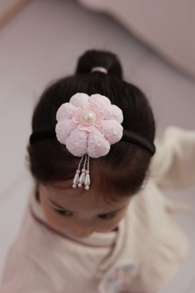 Dalla - Korean Children Fashion - #kidzfashiontrend - Hanbok Pumpkin Hair Band - 2