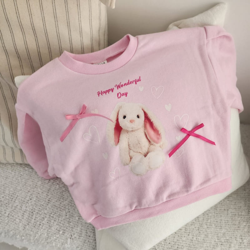 Dalla - Korean Children Fashion - #littlefashionista - Happy Rabbit Sweatshirt - 10