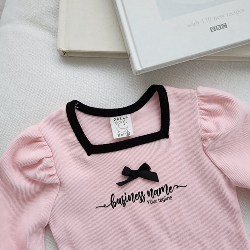 Dalla - Korean Children Fashion - #littlefashionista - Square Tee - 8