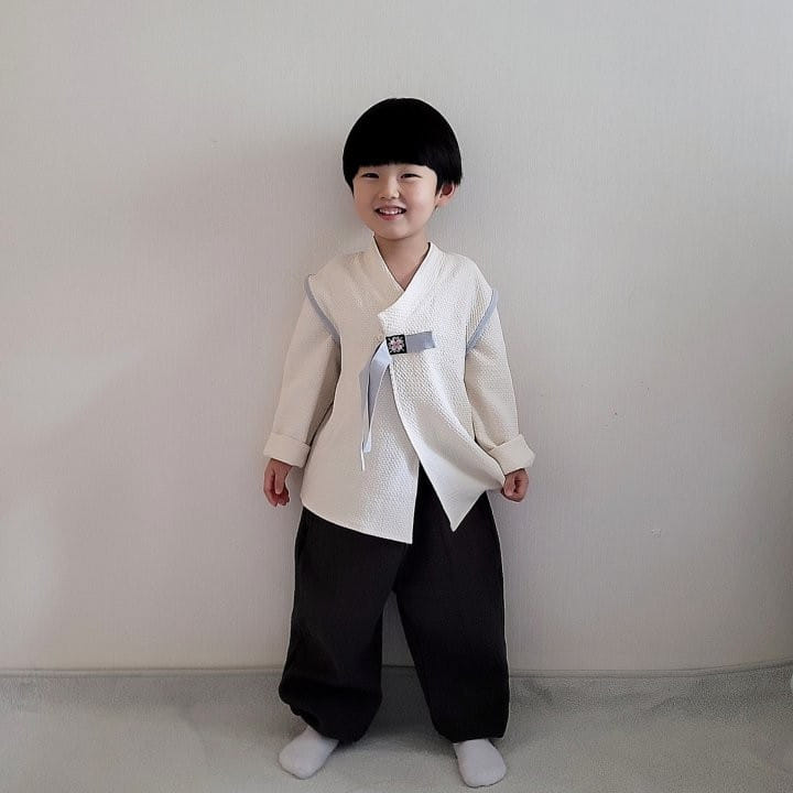 Dalla - Korean Children Fashion - #littlefashionista - Party Day Boy Hanbok - 2