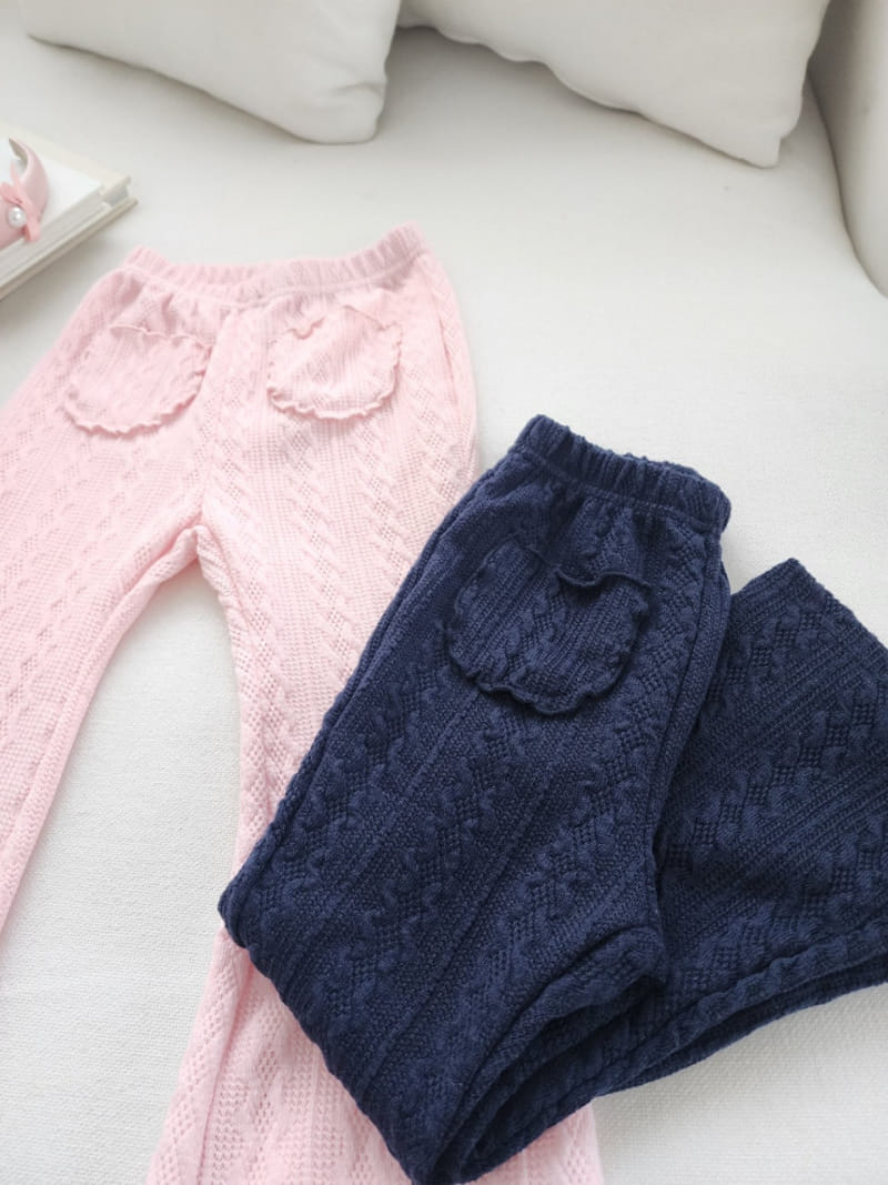 Dalla - Korean Children Fashion - #prettylittlegirls - Knit Pocket Boots Cut - 5