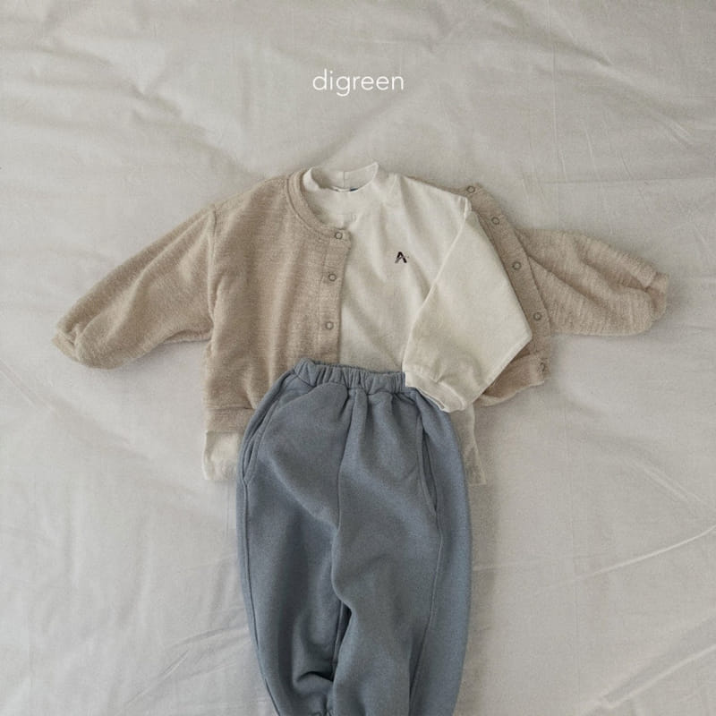Digreen - Korean Children Fashion - #Kfashion4kids - A Half Neck Tee - 9