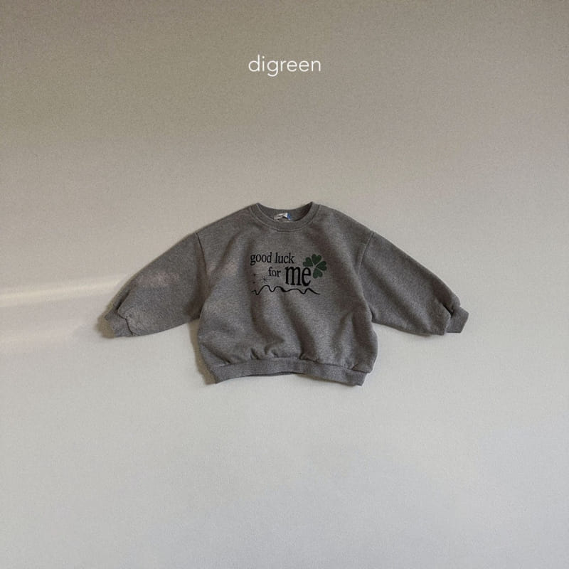 Digreen - Korean Children Fashion - #childofig - Lucky Sweatshirt - 4