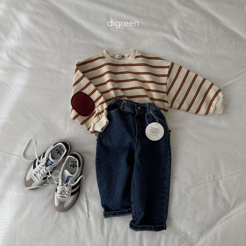 Digreen - Korean Children Fashion - #childrensboutique - Standard Denim Pants - 8