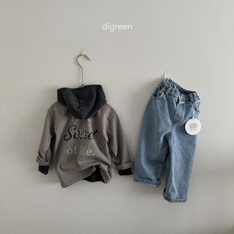 Digreen - Korean Children Fashion - #designkidswear - Standard Denim Pants - 9