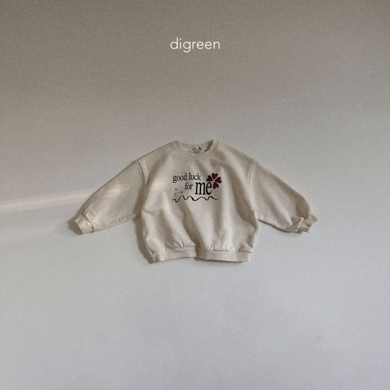 Digreen - Korean Children Fashion - #discoveringself - Lucky Sweatshirt - 6
