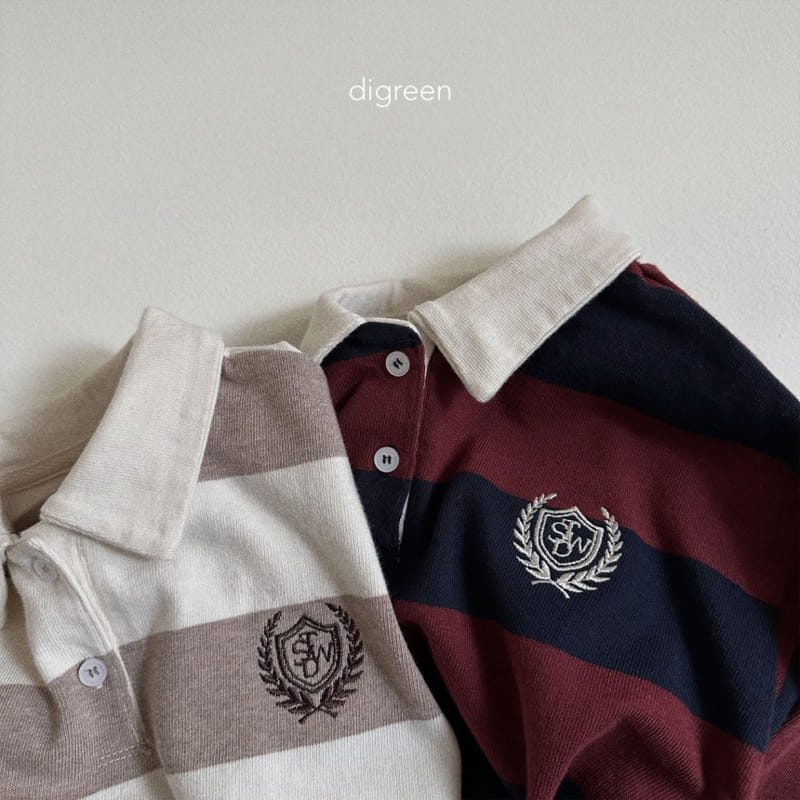 Digreen - Korean Children Fashion - #designkidswear - Rugby Tee - 4