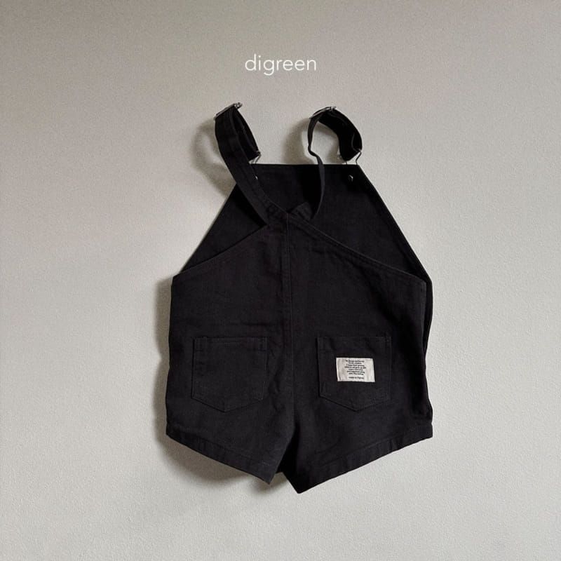 Digreen - Korean Children Fashion - #discoveringself - C Short Dungarees  - 8