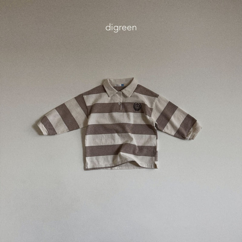 Digreen - Korean Children Fashion - #kidsshorts - Rugby Tee - 6