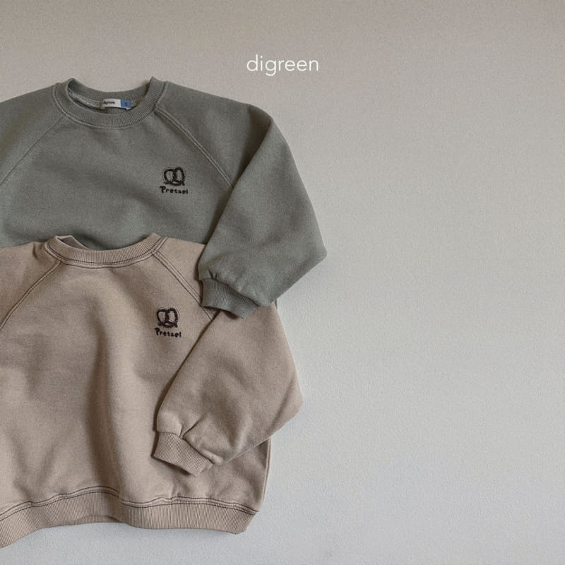 Digreen - Korean Children Fashion - #fashionkids - Prerzel Sweatshirt - 4