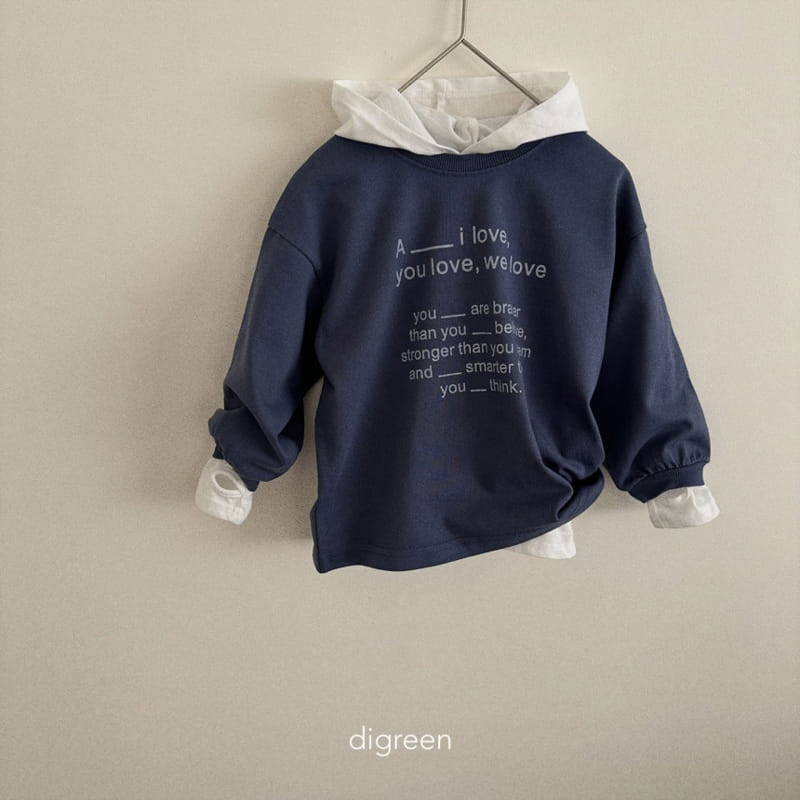 Digreen - Korean Children Fashion - #kidsshorts - Layered Hoody Tee - 9