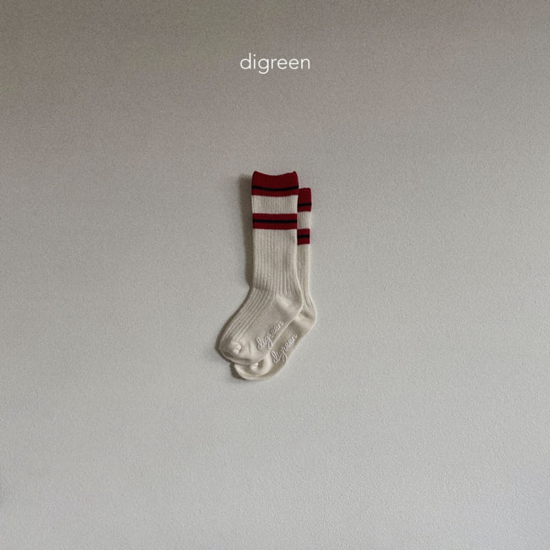 Digreen - Korean Children Fashion - #kidsshorts - Double Socks 3ea 1Set - 5