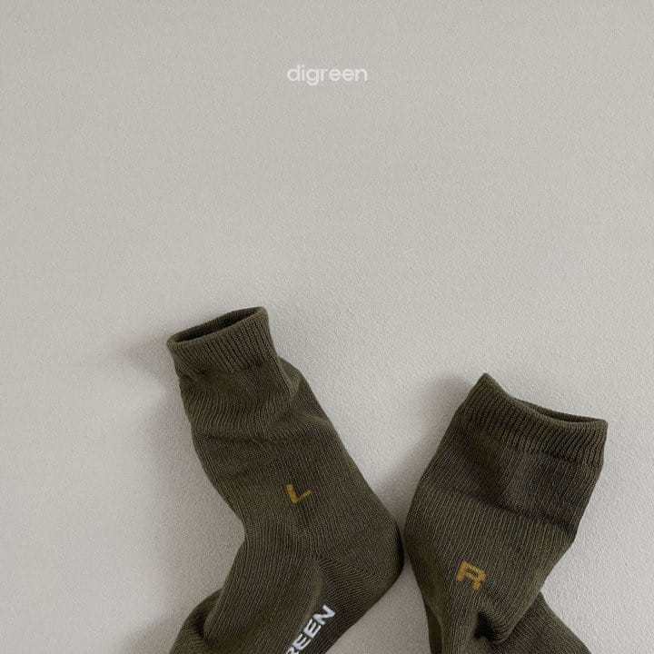 Digreen - Korean Children Fashion - #kidsshorts - R L Socks - 5