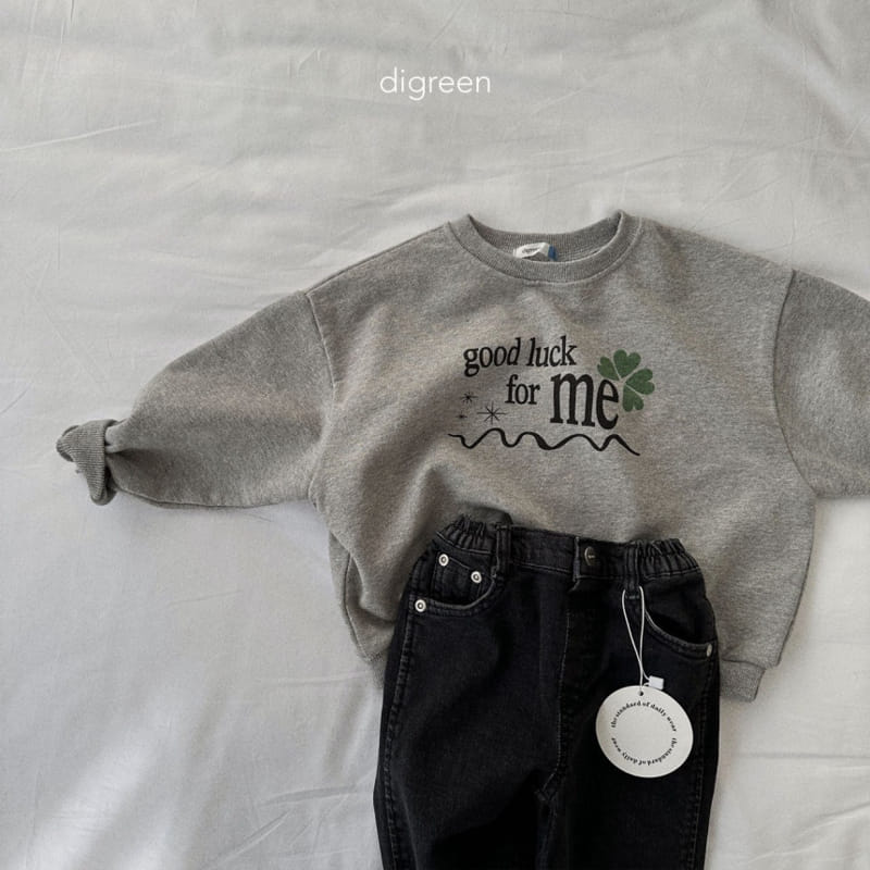Digreen - Korean Children Fashion - #kidsstore - Lucky Sweatshirt - 9