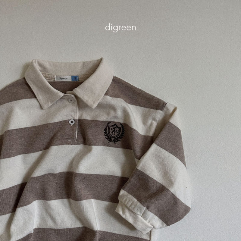 Digreen - Korean Children Fashion - #kidsstore - Rugby Tee - 7