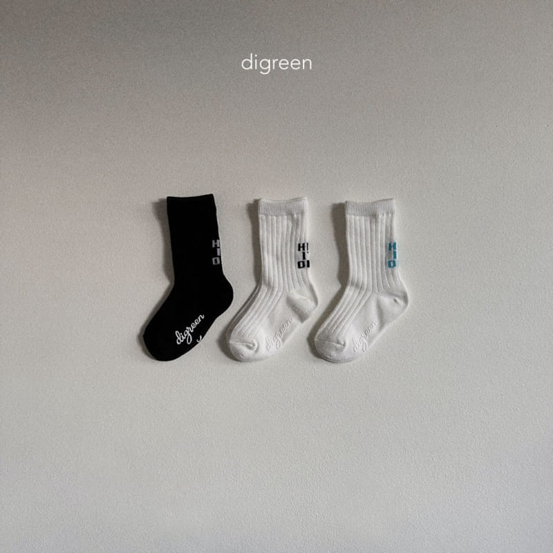 Digreen - Korean Children Fashion - #kidsstore - Hit it Socks - 5