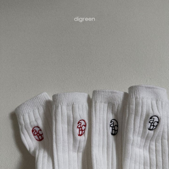 Digreen - Korean Children Fashion - #kidsstore - ABC Socks - 7