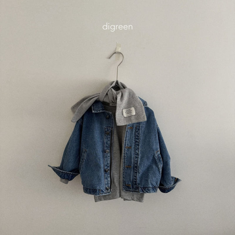 Digreen - Korean Children Fashion - #kidzfashiontrend - Denim Jacket - 11