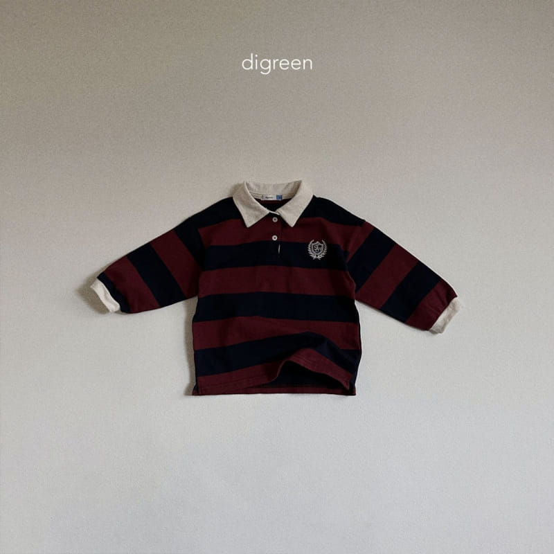 Digreen - Korean Children Fashion - #kidzfashiontrend - Rugby Tee - 8