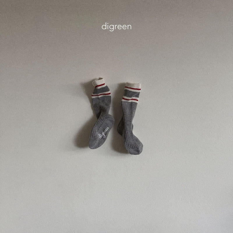 Digreen - Korean Children Fashion - #littlefashionista - Double Socks 3ea 1Set - 9