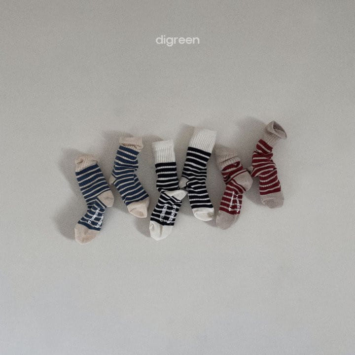 Digreen - Korean Children Fashion - #littlefashionista - Wiley Socks