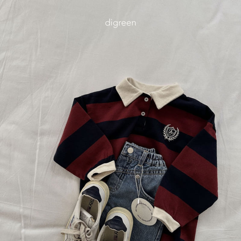 Digreen - Korean Children Fashion - #magicofchildhood - Rugby Tee - 11