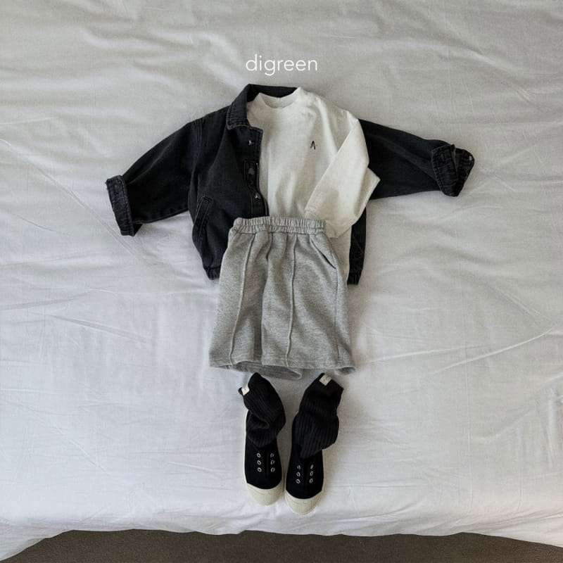 Digreen - Korean Children Fashion - #magicofchildhood - A Half Neck Tee - 11