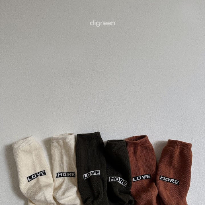 Digreen - Korean Children Fashion - #magicofchildhood - More Love Socks