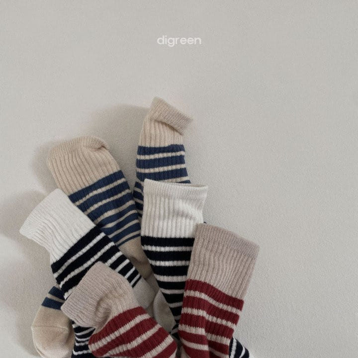 Digreen - Korean Children Fashion - #minifashionista - Wiley Socks - 3