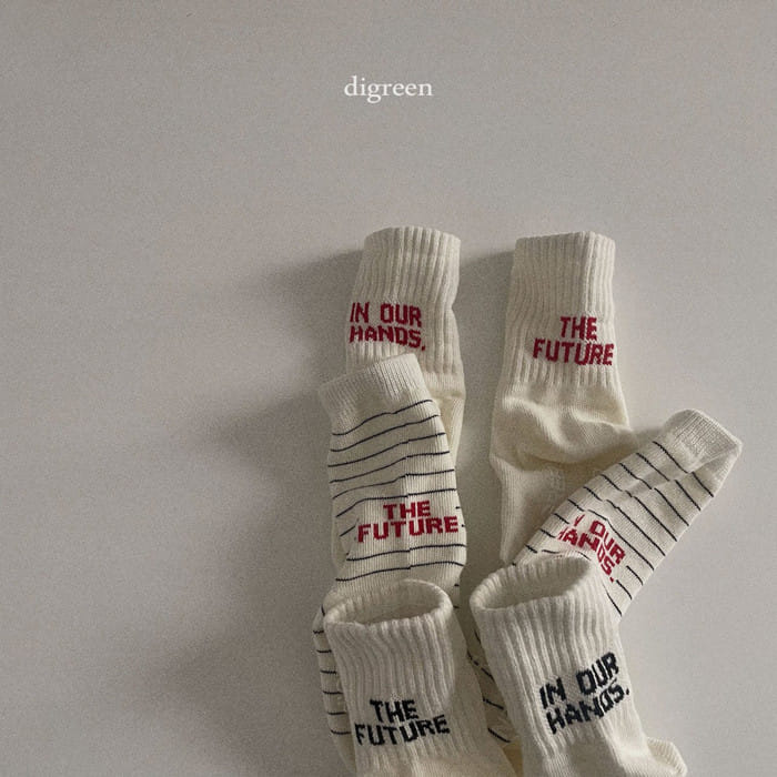 Digreen - Korean Children Fashion - #minifashionista - Future Socks