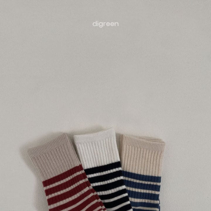Digreen - Korean Children Fashion - #minifashionista - Wiley Socks - 4