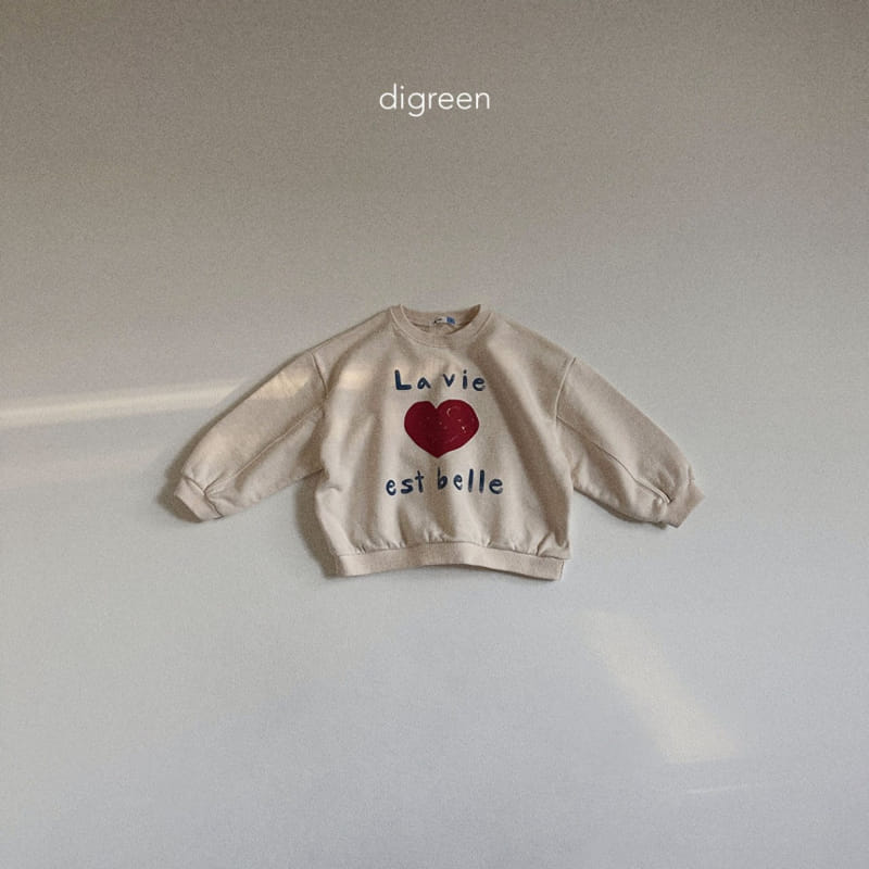 Digreen - Korean Children Fashion - #stylishchildhood - Heart Sweatshirt - 5