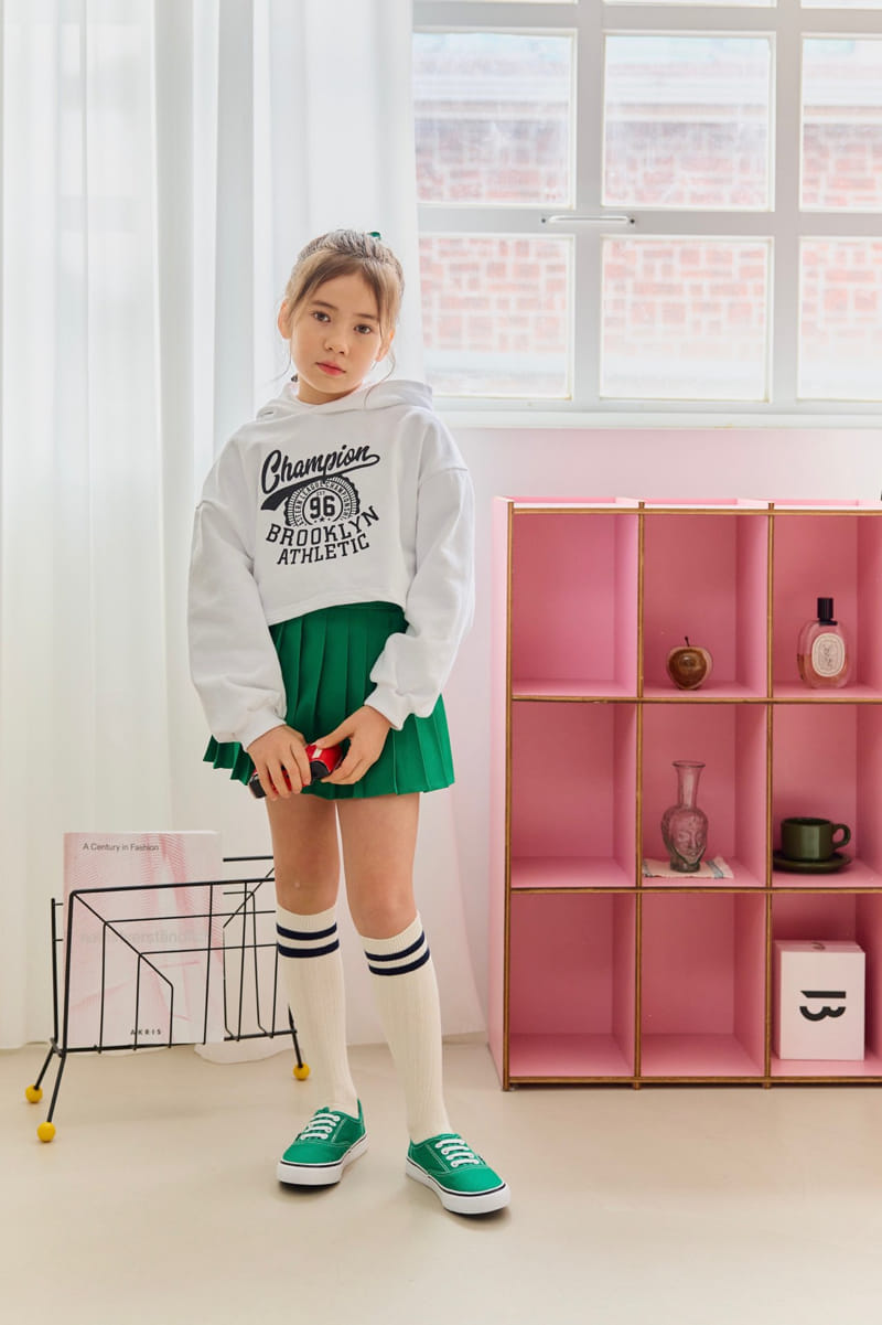 Dore Dore - Korean Children Fashion - #Kfashion4kids - Champion Crop Hoody Tee - 6