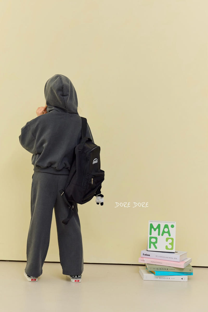 Dore Dore - Korean Children Fashion - #Kfashion4kids - Pigment Crop Hoody  - 3