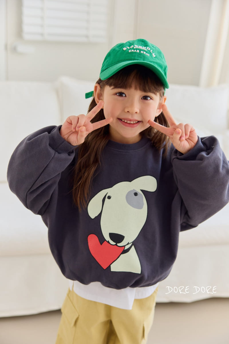 Dore Dore - Korean Children Fashion - #Kfashion4kids - Ball Terrier Sweatshirt