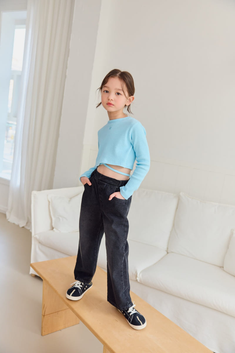 Dore Dore - Korean Children Fashion - #Kfashion4kids - Embroider Cross Crop Tee - 6
