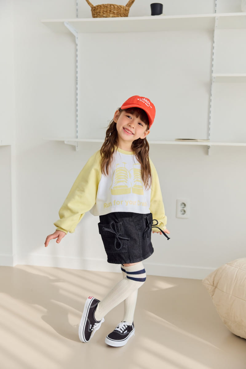 Dore Dore - Korean Children Fashion - #Kfashion4kids - Cargo Ribbon Skirt Pants - 8