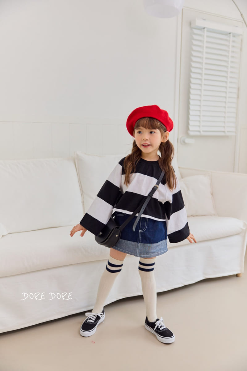 Dore Dore - Korean Children Fashion - #Kfashion4kids - Color Mini Skirt Pants - 7
